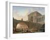 Architectural Capriccio-Hubert Robert-Framed Giclee Print