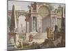 Architectural Capriccio-Francesco Chiarottini-Mounted Giclee Print