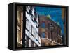 Architectural Contrasts, Manchester, England, United Kingdom, Europe-Charles Bowman-Framed Stretched Canvas