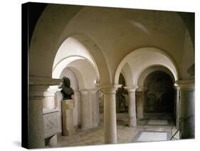Architectural, Crypt of Bishops in Cathedral of San Ciriaco, Ancona, Italy, 11th-12th Century-null-Stretched Canvas