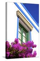 Architectural detail at Puerto de Morgan, Gran Canaria, Canary Islands, Spain, Atlantic, Europe-Neil Farrin-Stretched Canvas