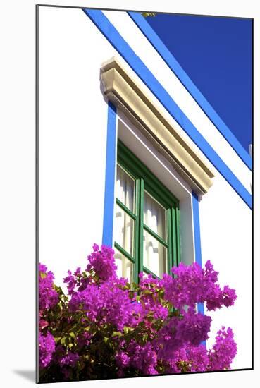 Architectural detail at Puerto de Morgan, Gran Canaria, Canary Islands, Spain, Atlantic, Europe-Neil Farrin-Mounted Photographic Print