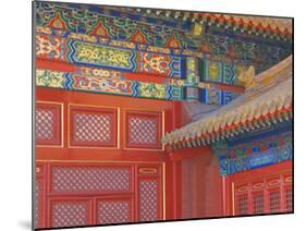 Architectural Detail, Forbidden City (Palace Museum), Beijing, China, Asia-Jochen Schlenker-Mounted Photographic Print