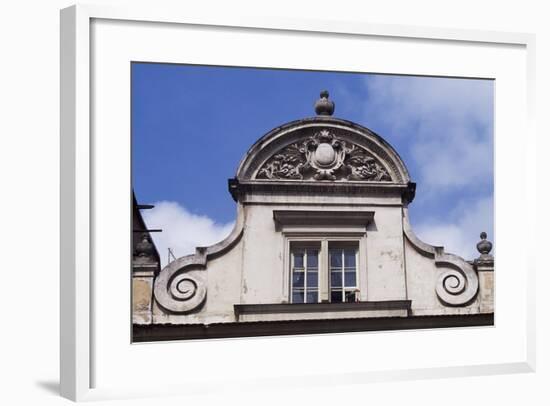 Architectural Detail from a Building in Krakow-null-Framed Giclee Print