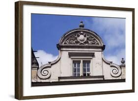 Architectural Detail from a Building in Krakow-null-Framed Giclee Print