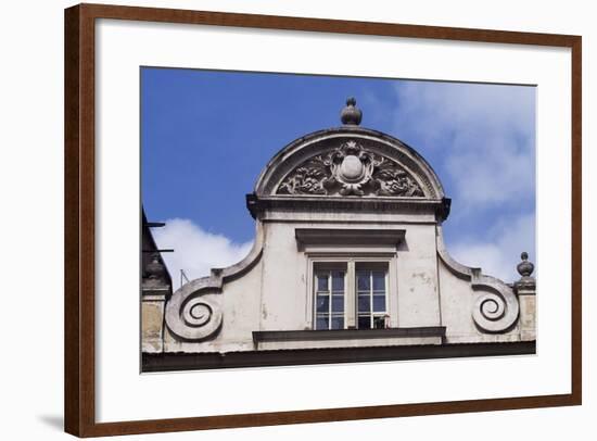 Architectural Detail from a Building in Krakow-null-Framed Giclee Print