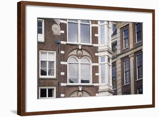 Architectural Detail from Building on Keizersgracht-null-Framed Giclee Print