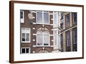 Architectural Detail from Building on Keizersgracht-null-Framed Giclee Print