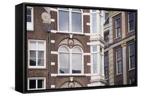 Architectural Detail from Building on Keizersgracht-null-Framed Stretched Canvas