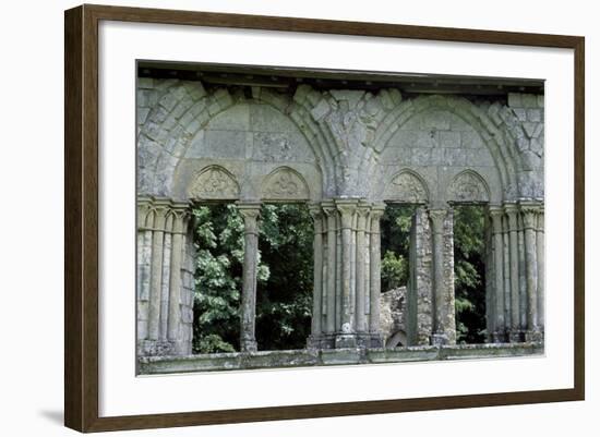 Architectural Detail from Chateau De Lucheux, Picardy, France, 12th Century-null-Framed Giclee Print