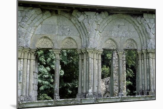 Architectural Detail from Chateau De Lucheux, Picardy, France, 12th Century-null-Mounted Giclee Print