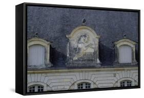 Architectural Detail from Chateau De Montgeoffroy, 1772-1776-Jean Benoit Vincent Barre-Framed Stretched Canvas