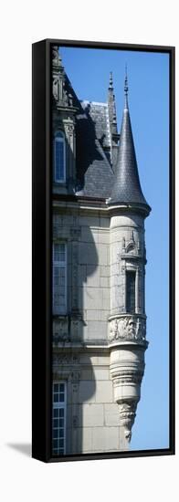 Architectural Detail from Chateau Stephen Liegeard, 1895-1902, Brochon, Burgundy, France-null-Framed Stretched Canvas