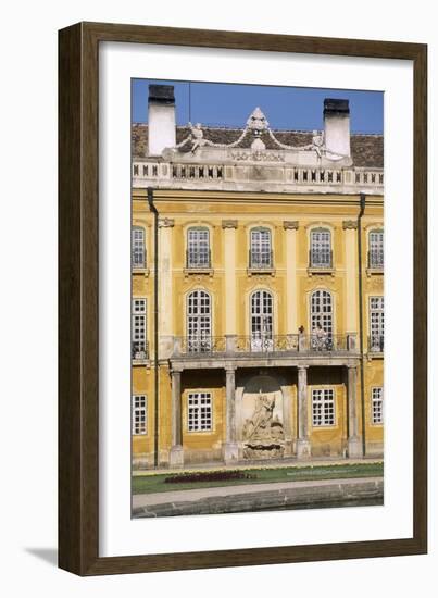 Architectural Detail from Inner Courtyard-null-Framed Giclee Print