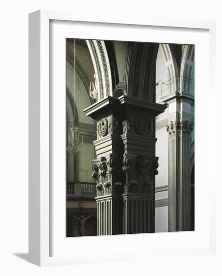 Architectural Detail from Interior of Basilica of St Lawrence-null-Framed Giclee Print