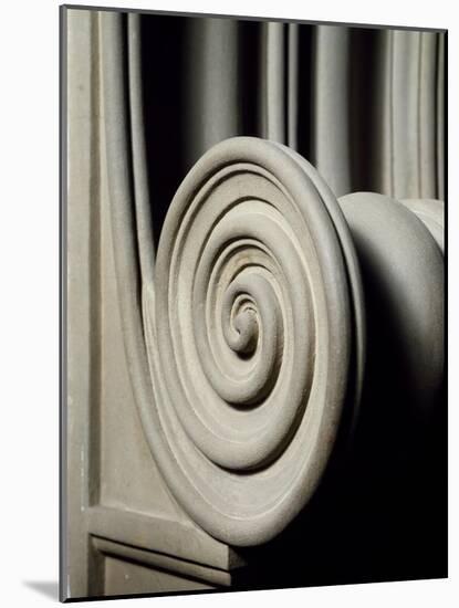 Architectural Detail from Interior of Laurentian Library-null-Mounted Giclee Print