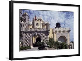 Architectural Detail from Pena National Palace-null-Framed Giclee Print