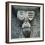 Architectural Detail from Pernstejn Castle, Nedvedice, Moravia, Czech Republic, 13th-16th Century-null-Framed Giclee Print