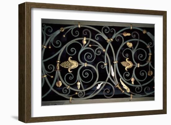 Architectural Detail from Rozmberk Castle-null-Framed Giclee Print