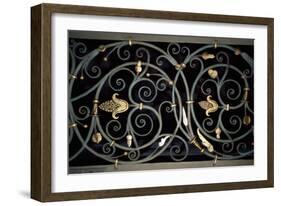 Architectural Detail from Rozmberk Castle-null-Framed Giclee Print