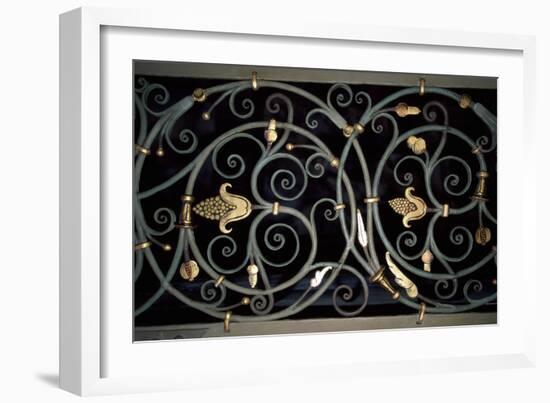 Architectural Detail from Rozmberk Castle-null-Framed Giclee Print