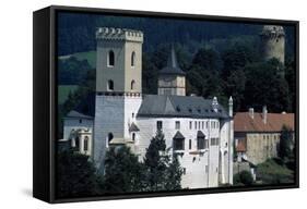 Architectural Detail from Rozmberk Castle-null-Framed Stretched Canvas