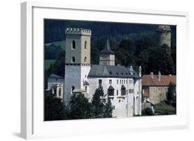 Architectural Detail from Rozmberk Castle-null-Framed Giclee Print