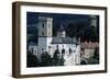 Architectural Detail from Rozmberk Castle-null-Framed Giclee Print