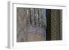 Architectural Detail from Shir Dar Madrasa, Samarkand, Uzbekistan-null-Framed Giclee Print