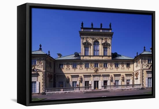 Architectural Detail from Wilanow Palace, Summer Residence of John III Sobieski in Warsaw-null-Framed Stretched Canvas