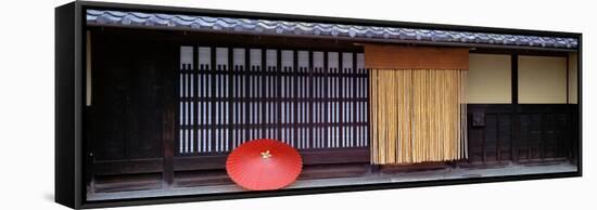 Architectural Detail Kita-Ku Kyoto Japan-null-Framed Stretched Canvas