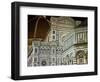 Architectural Detail of a Cathedral at Night, Duomo Santa Maria Del Fiore, Florence, Tuscany, Italy-null-Framed Photographic Print