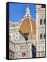 Architectural Detail of a Cathedral, Duomo Santa Maria Del Fiore, Florence, Tuscany, Italy-null-Framed Stretched Canvas