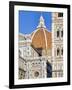 Architectural Detail of a Cathedral, Duomo Santa Maria Del Fiore, Florence, Tuscany, Italy-null-Framed Photographic Print