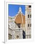 Architectural Detail of a Cathedral, Duomo Santa Maria Del Fiore, Florence, Tuscany, Italy-null-Framed Photographic Print