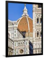 Architectural Detail of a Cathedral, Duomo Santa Maria Del Fiore, Florence, Tuscany, Italy-null-Framed Photographic Print