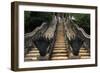 Architectural Detail of a Staircase of the Ancient City of Muang Boran, Bangkok, Thailand-null-Framed Giclee Print