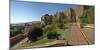 Architectural detail of Alcazaba fort, Malaga, Malaga Province, Andalusia, Spain-null-Mounted Photographic Print