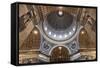 Architectural Detail of the Interior of St. Peter's Basilica, Vatican City, the Vatican.-Cahir Davitt-Framed Stretched Canvas