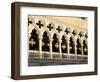 Architectural Detail of the Palazzo Ducale (Doge's Palace), Venice, Veneto, Italy, Europe-Sergio Pitamitz-Framed Photographic Print
