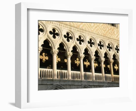 Architectural Detail of the Palazzo Ducale (Doge's Palace), Venice, Veneto, Italy, Europe-Sergio Pitamitz-Framed Photographic Print