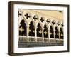 Architectural Detail of the Palazzo Ducale (Doge's Palace), Venice, Veneto, Italy, Europe-Sergio Pitamitz-Framed Photographic Print