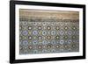 Architectural Detail of Traditional Zelliges and Frieze, Marrakesh, Morocco, North Africa, Africa-Guy Thouvenin-Framed Photographic Print