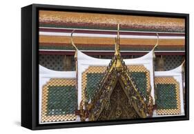 Architectural Detail of Wat Arun or Temple of Dawn, Bangkok, Thailand, 14th-18th Century-null-Framed Stretched Canvas