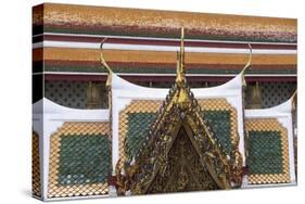 Architectural Detail of Wat Arun or Temple of Dawn, Bangkok, Thailand, 14th-18th Century-null-Stretched Canvas