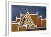 Architectural Detail of Wat Benchamabophit or the Marble Temple in Bangkok, Thailand-null-Framed Giclee Print