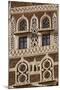 Architectural Detail, Old City of Sanaa, UNESCO World Heritage Site, Yemen, Middle East-Bruno Morandi-Mounted Photographic Print