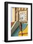 Architectural detail on building right next to the Old Town Tower, Charles Bridge, Prague-Tom Haseltine-Framed Photographic Print