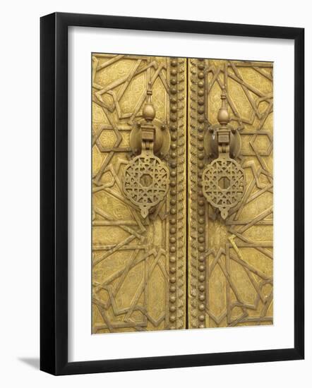 Architectural Detail, Royal Palace, Fez, Morocco, North Africa, Africa-Robert Harding-Framed Photographic Print