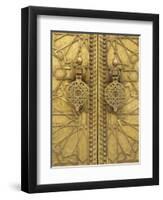 Architectural Detail, Royal Palace, Fez, Morocco, North Africa, Africa-Robert Harding-Framed Premium Photographic Print